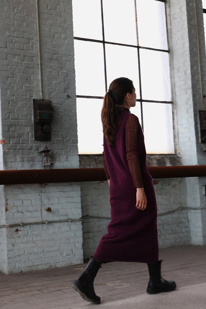 Kleed Khloé | Grape