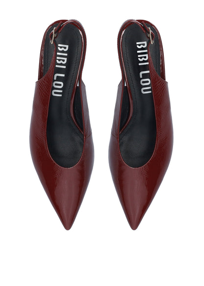 Slingbacks Carmin | Bordeaux