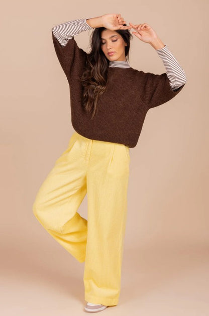 Broek We | Lichtgeel