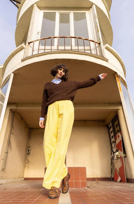 Broek We | Lichtgeel