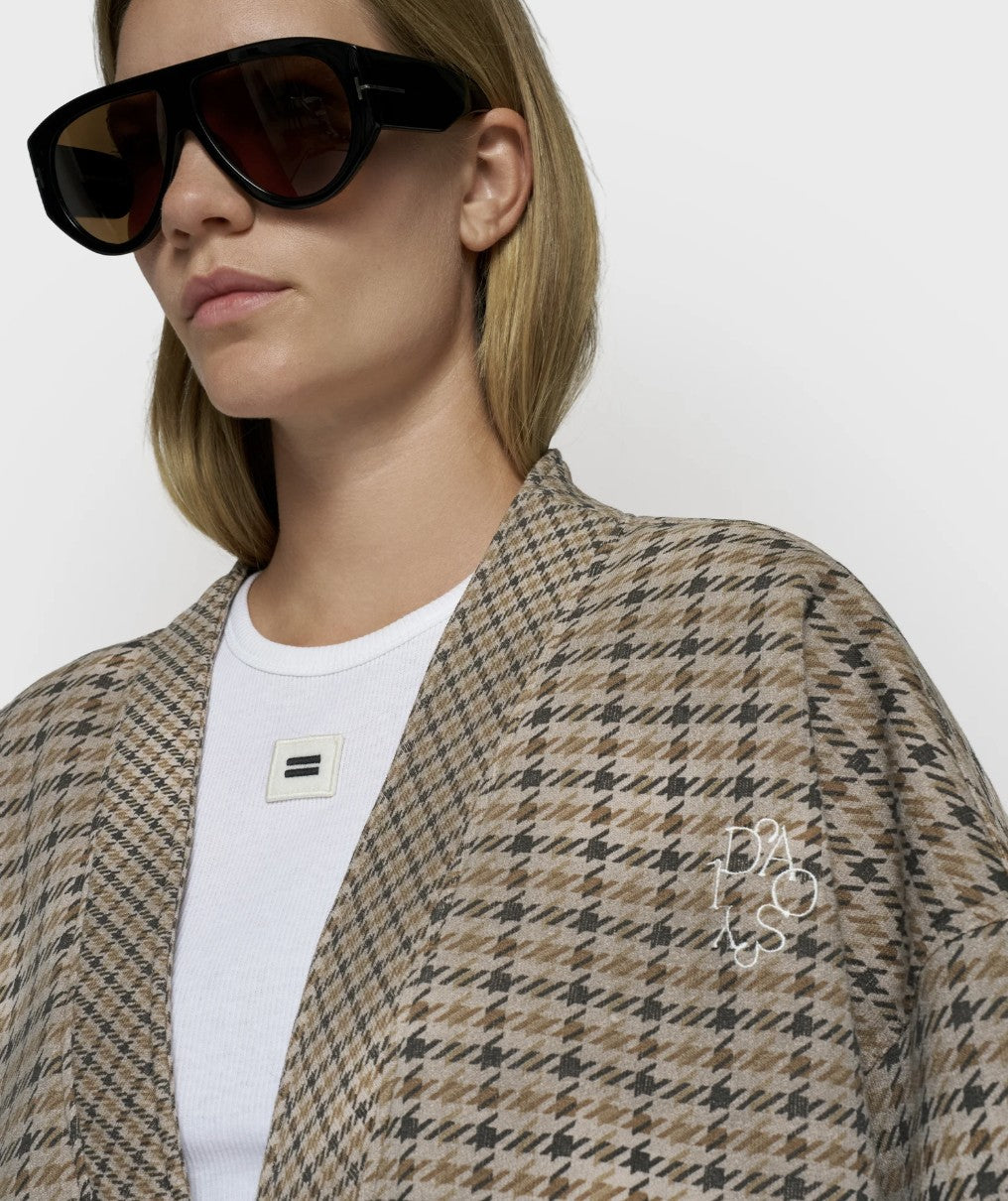 Cardigan 854 | Ruitjes