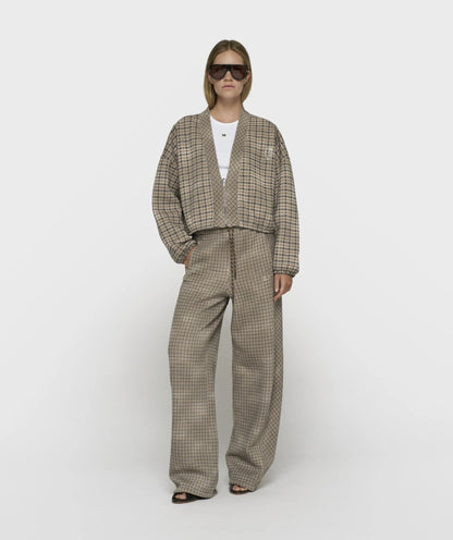 Cardigan 854 | Ruitjes