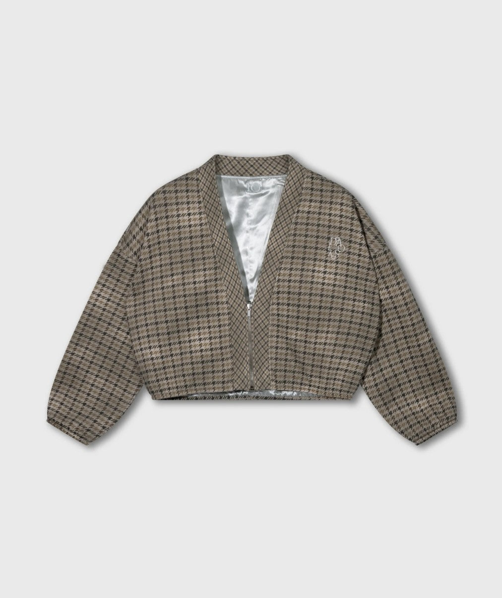 Cardigan 854 | Ruitjes