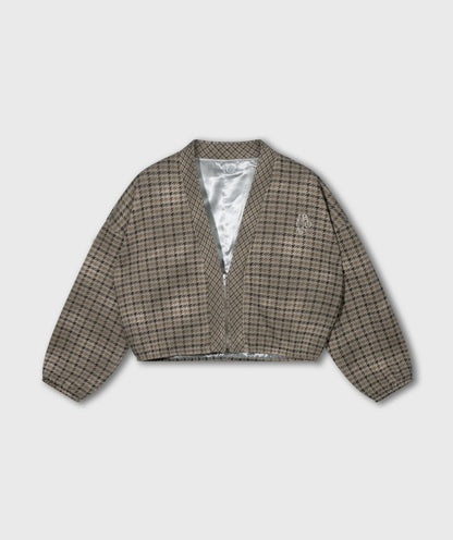 Cardigan 854 | Ruitjes