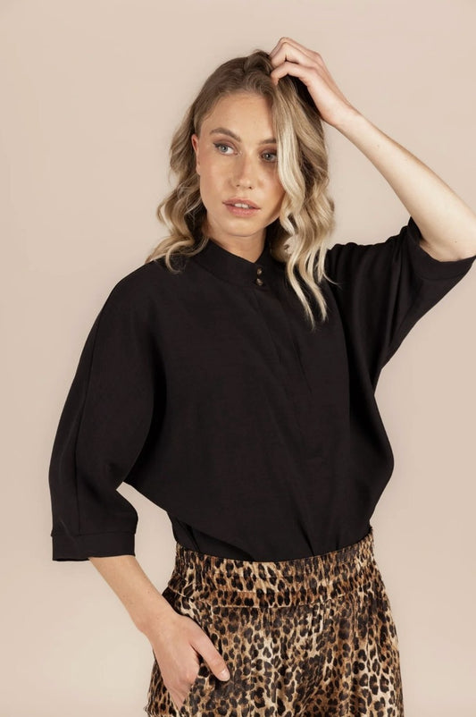 Blouse RG | Zwart