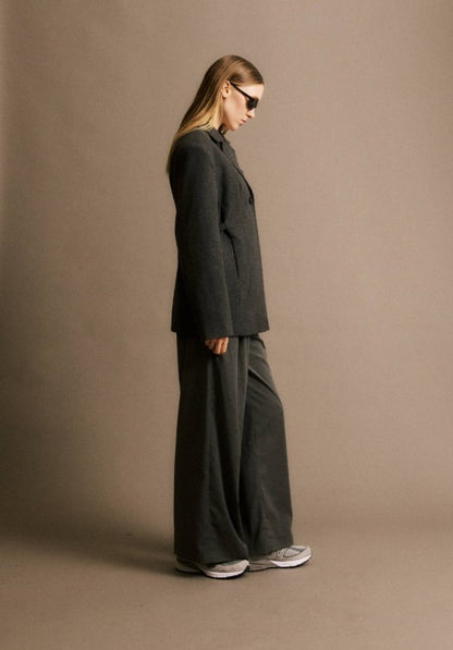 Blazer Adelie | Donkergrijs