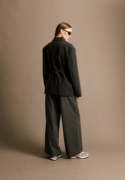Blazer Adelie | Donkergrijs