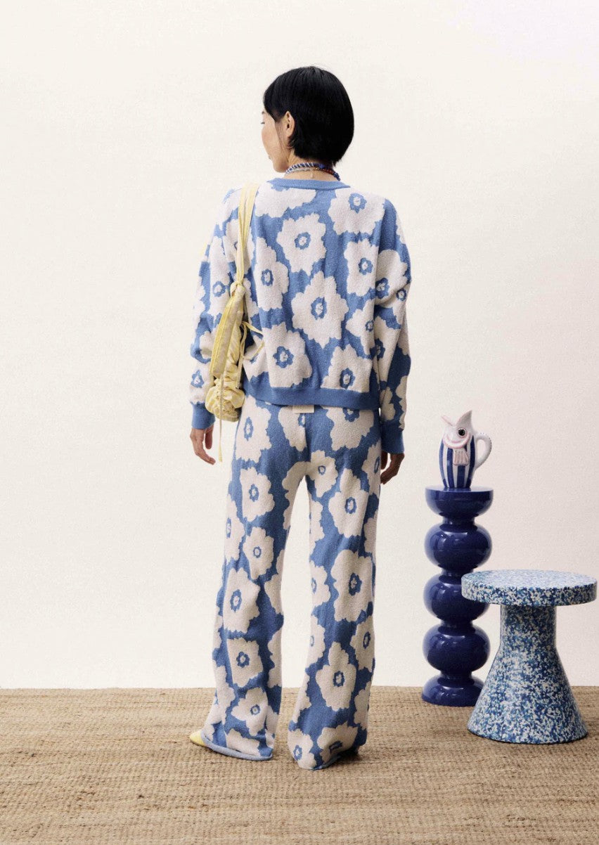 Broek Aquamama | Blauw - Wit