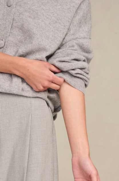 Cardigan Assane | Lichtgrijs