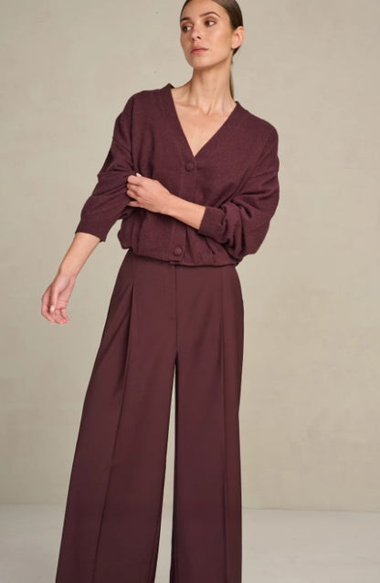 Cardigan Assane | Bordeaux