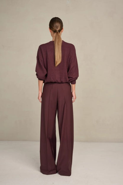 Cardigan Assane | Bordeaux