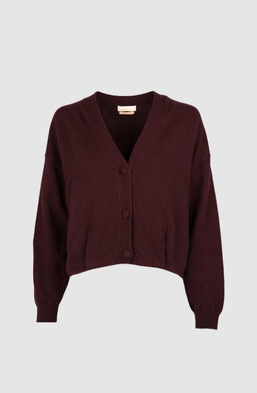 Cardigan Assane | Bordeaux