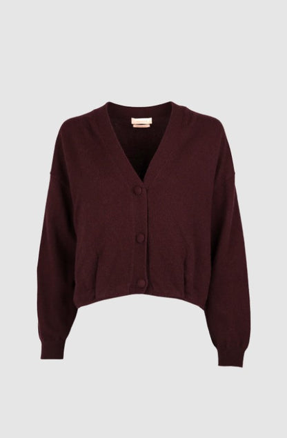 Cardigan Assane | Bordeaux