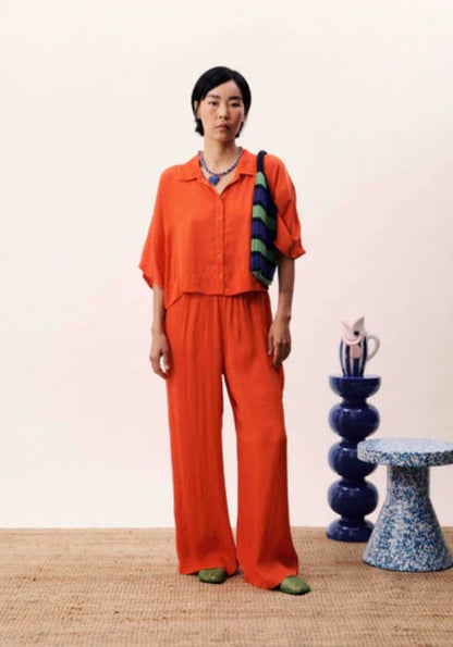 Blouse Pervenche | Rood