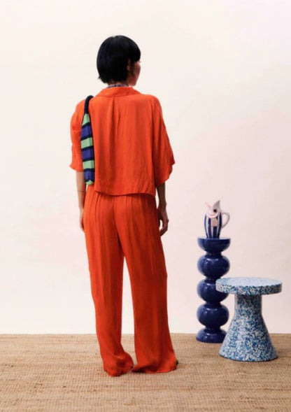 Blouse Pervenche | Rood