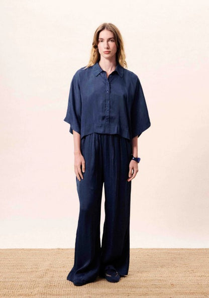 Broek Ecume | Donkerblauw