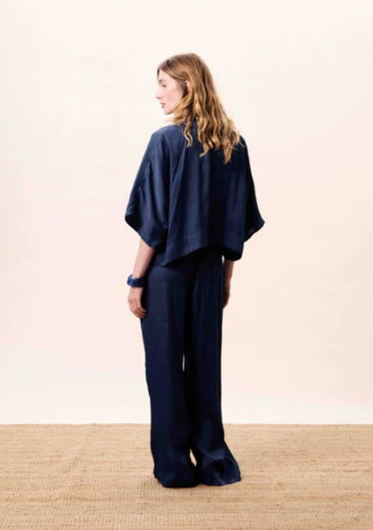 Broek Ecume | Donkerblauw