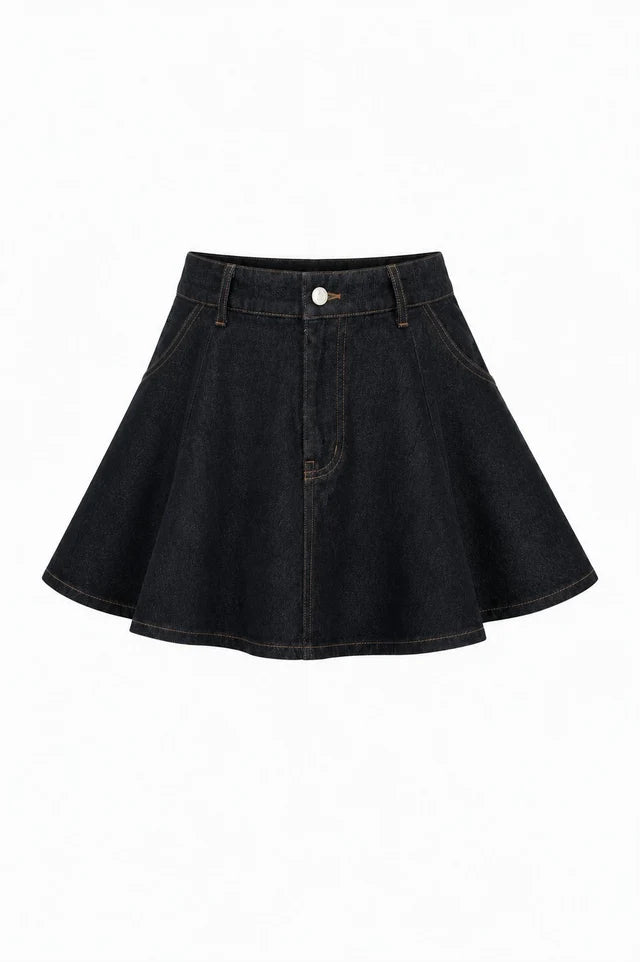 Rok Boseong | Denim blauw