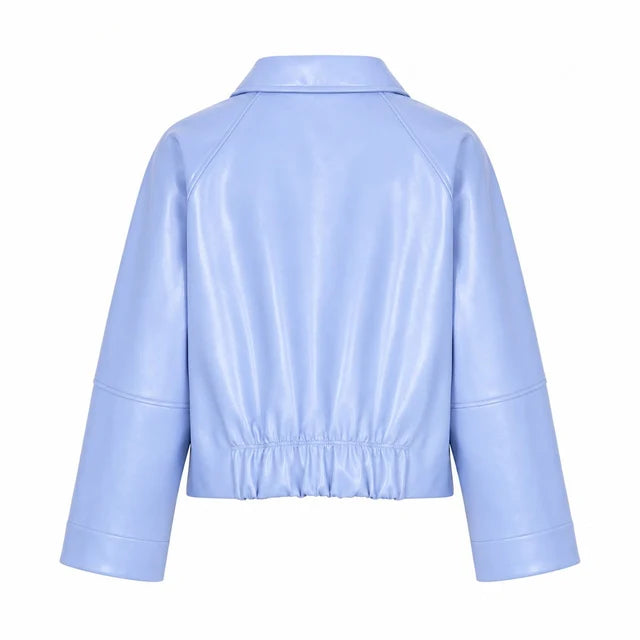 Jas Plaka | Lavendelblauw