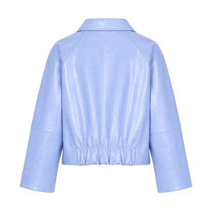 Jas Plaka | Lavendelblauw