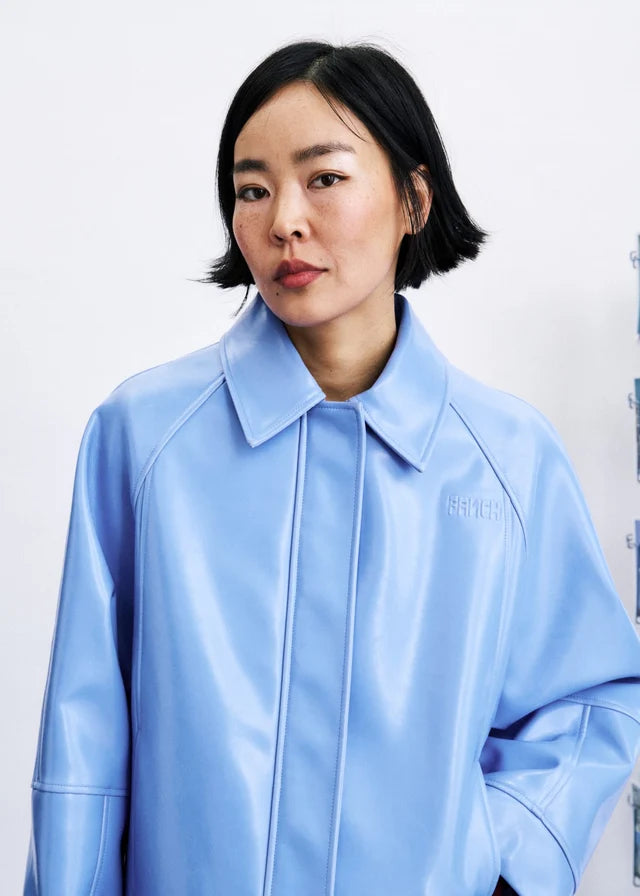 Jas Plaka | Lavendelblauw