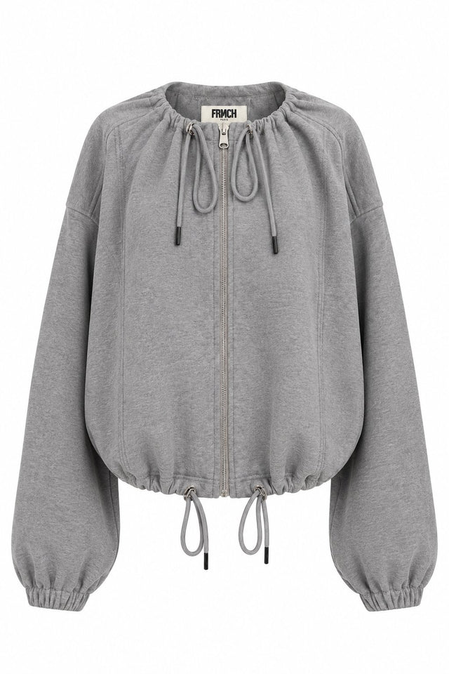 Sweatvest Shosa | Grijs