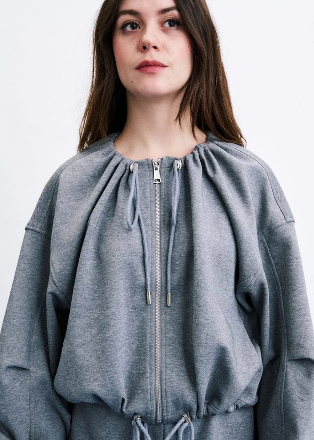 Sweatvest Shosa | Grijs