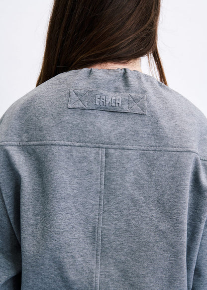 Sweatvest Shosa | Grijs
