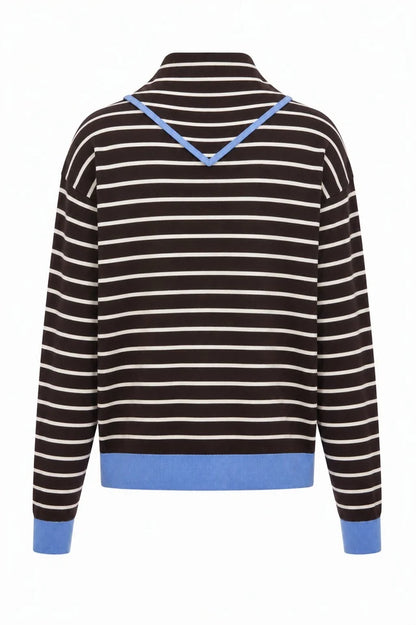 Cardigan Kastro met sjaaltje | Bruin