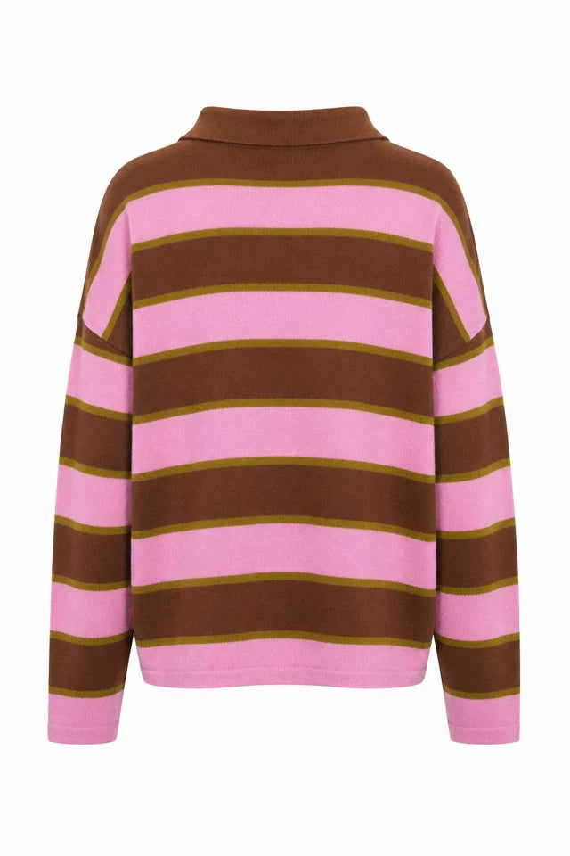 Polo Kaiken | Roze - bruin