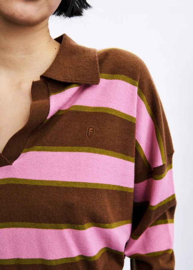 Polo Kaiken | Roze - bruin