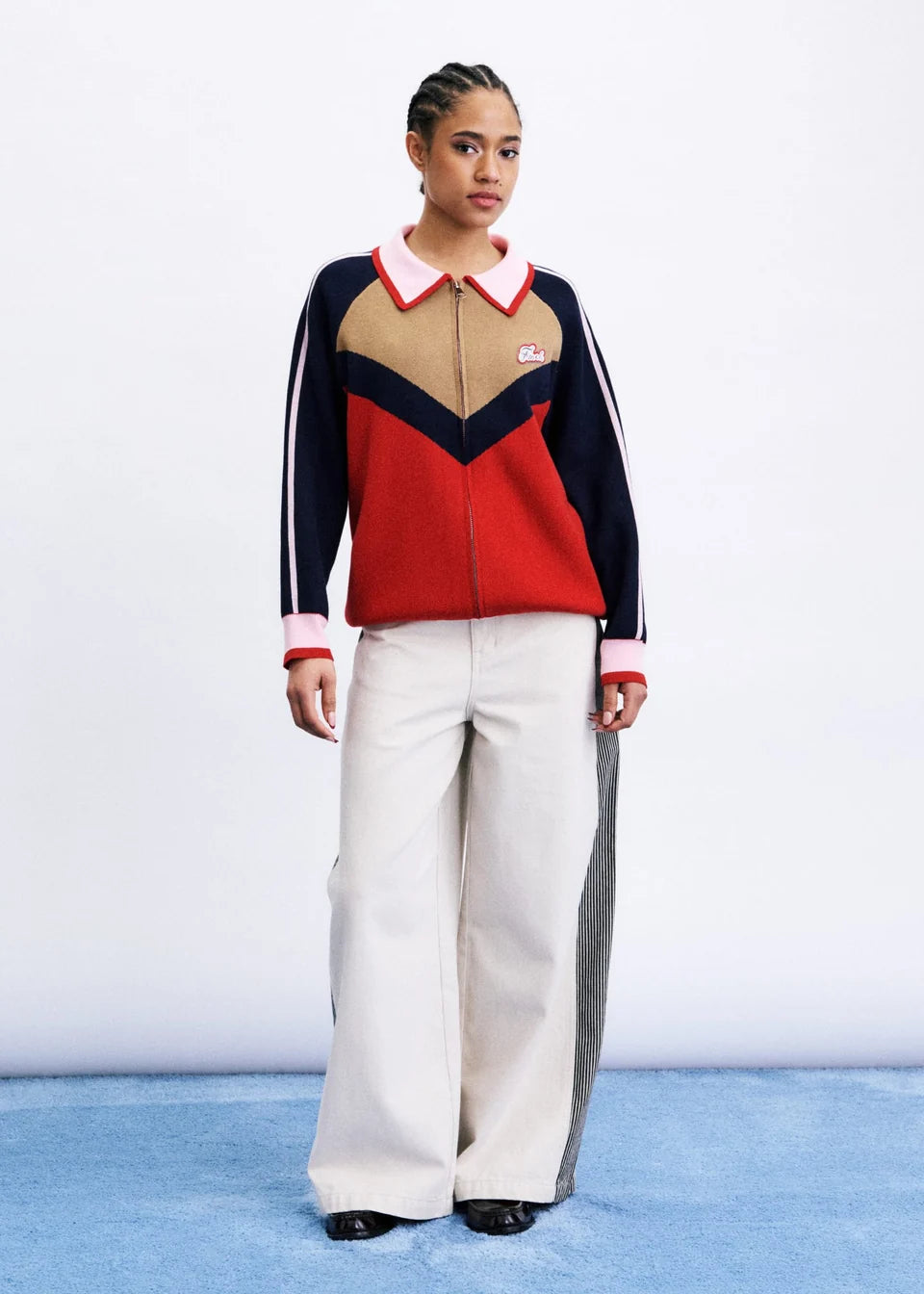 Polo Hanshin | Rood-Navy