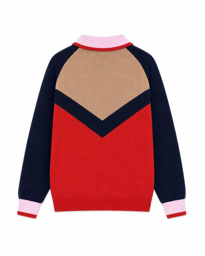 Polo Hanshin | Rood-Navy