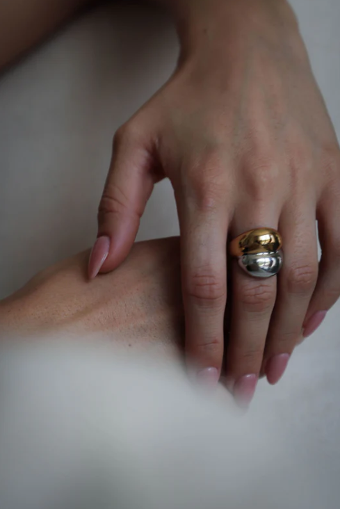 Ring Charlie | Goud en zilver