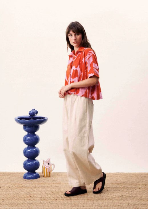 Blouse Danubea | Rood - Roze