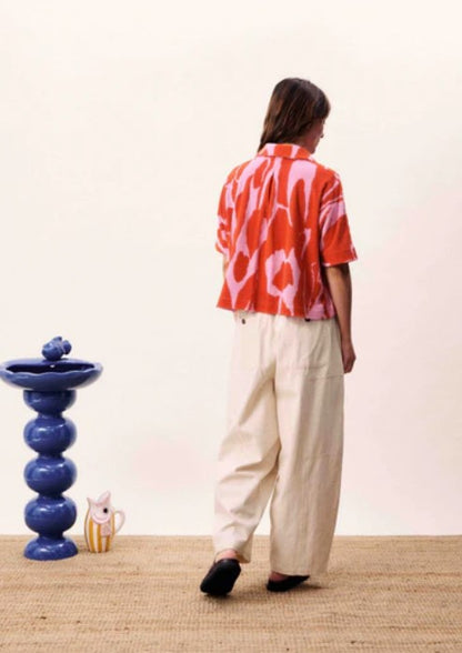 Blouse Danubea | Rood - Roze