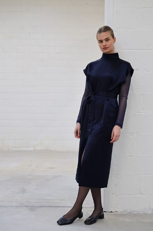 Kleed Dorothy | Donkerblauw