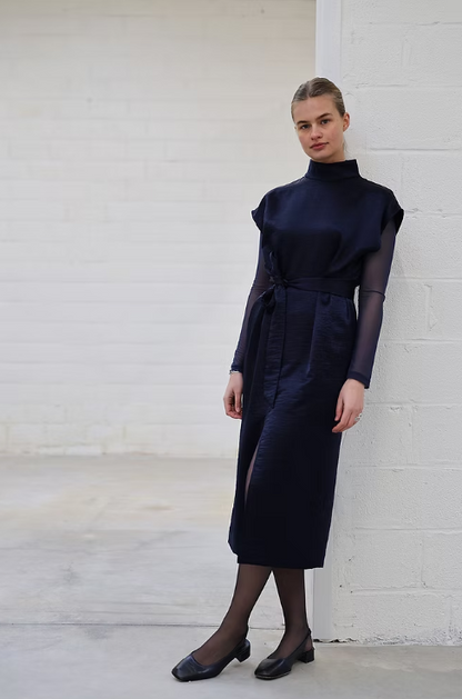 Kleed Dorothy | Donkerblauw