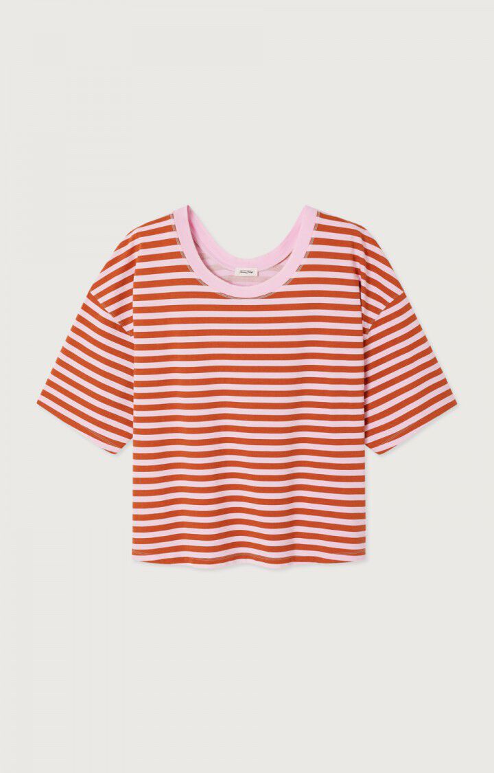 T-shirt Gixy | Roze - Rood