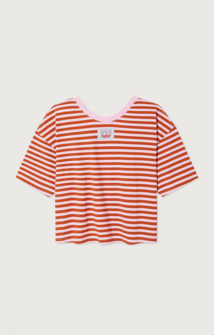 T-shirt Gixy | Roze - Rood