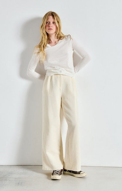 T-shirt Gamipy lange mouw | Wit