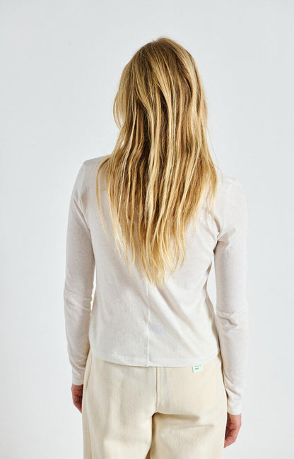 T-shirt Gamipy lange mouw | Wit