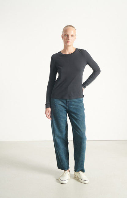 T-shirt Gamipy lange mouw | Zwart