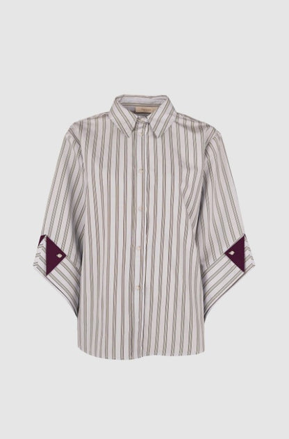 Blouse Gabbie| Lichtblauw