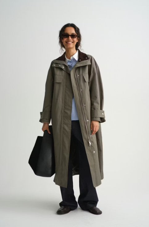 Trenchcoat Gracelynn | Groen