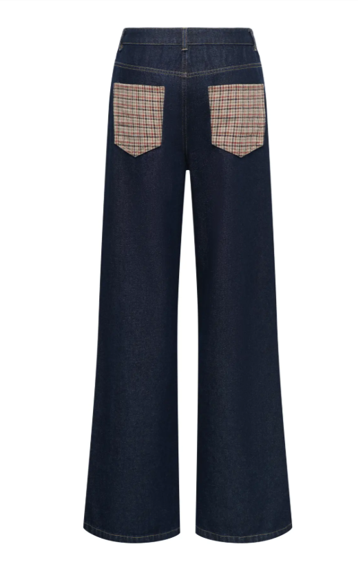 Jeans Hope Check | Blauw