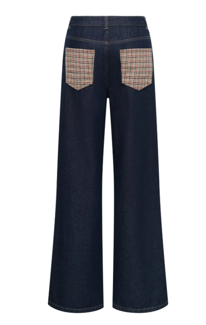 Jeans Hope Check | Blauw