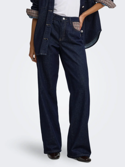 Jeans Hope Check | Blauw