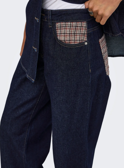 Jeans Hope Check | Blauw