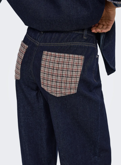 Jeans Hope Check | Blauw